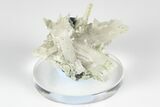 Quartz Crystal Cluster with Purple Fluorite - Yaogangxian Mine #185623-1